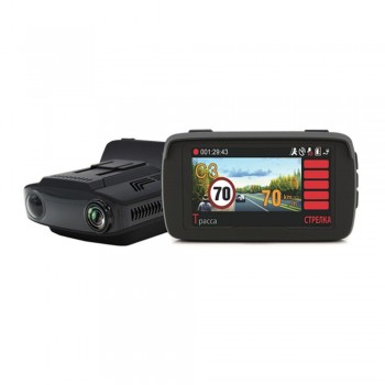 1080P HD 3-in-1 Car Radar Detectors DVR Ambarella A7 Auto GPS LDWS Video Recorder Registrar DashCam for Russian Language
