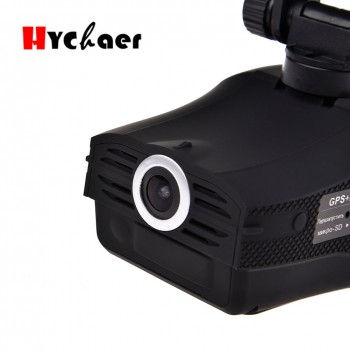 Car Radar Detectors DVR Recorder Speed Detector Russian Voice 3 In 1 720P  GPS Camera Dash Cam Fixed / Flow Velocity Measurement
