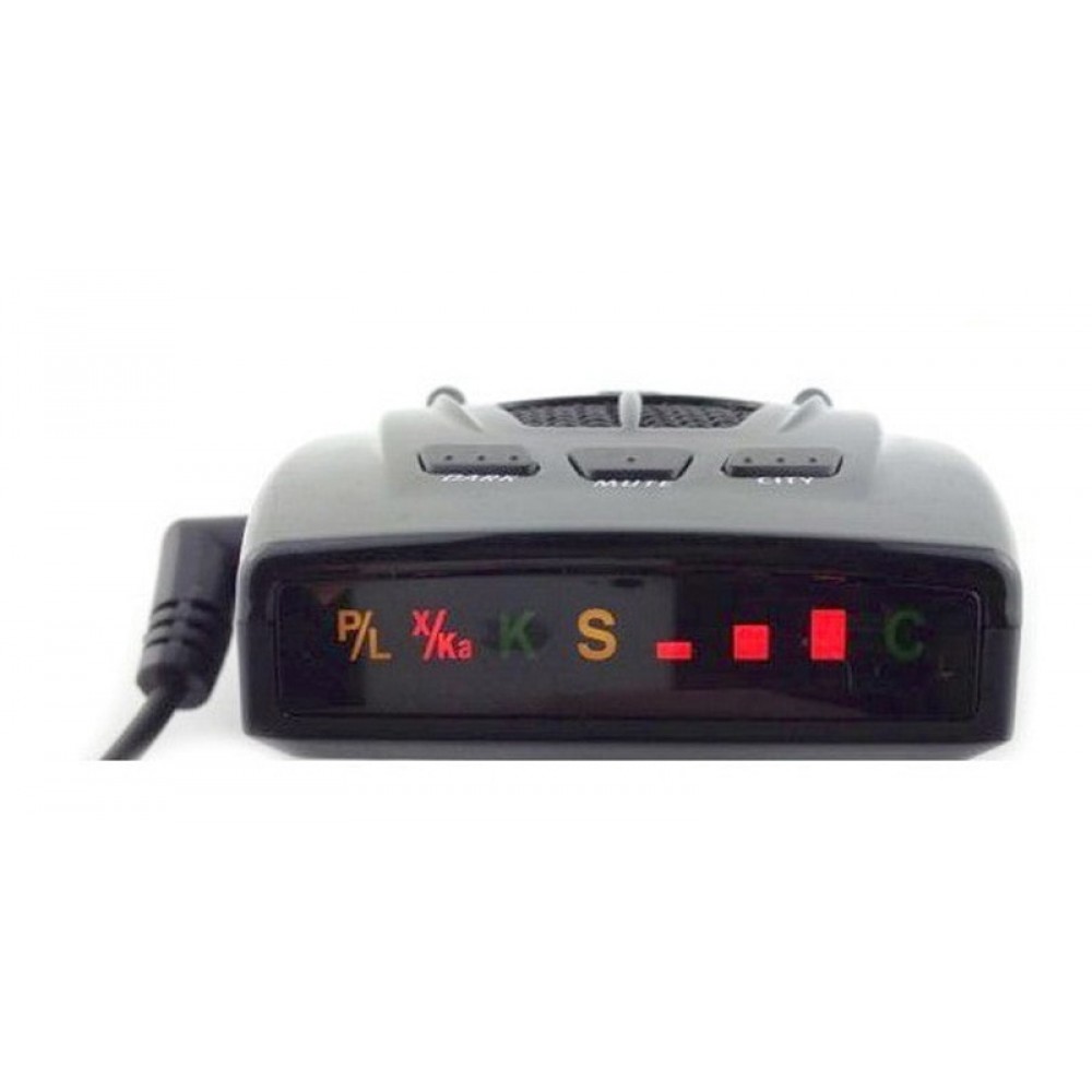 360 Degree Anti Laser Radar Detector STR-535 LED Full band X K NK Ku Ka Laser Strelka Car detector Russian version only