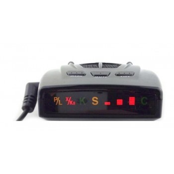 360 Degree Anti Laser Radar Detector STR-535 LED Full band X K NK Ku Ka Laser Strelka Car detector Russian version only