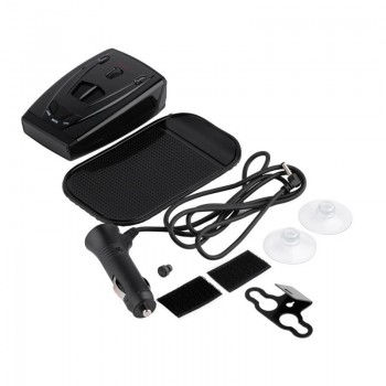 360 Degree Anti Laser Radar Detector STR-535 LED Full band X K NK Ku Ka Laser Strelka Car detector Russian version only