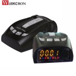 Anti laser Car Radar Detector Best Quality 360 Degree Voice Alert Car Speed Alarm System GDR-750 in City/Highway model