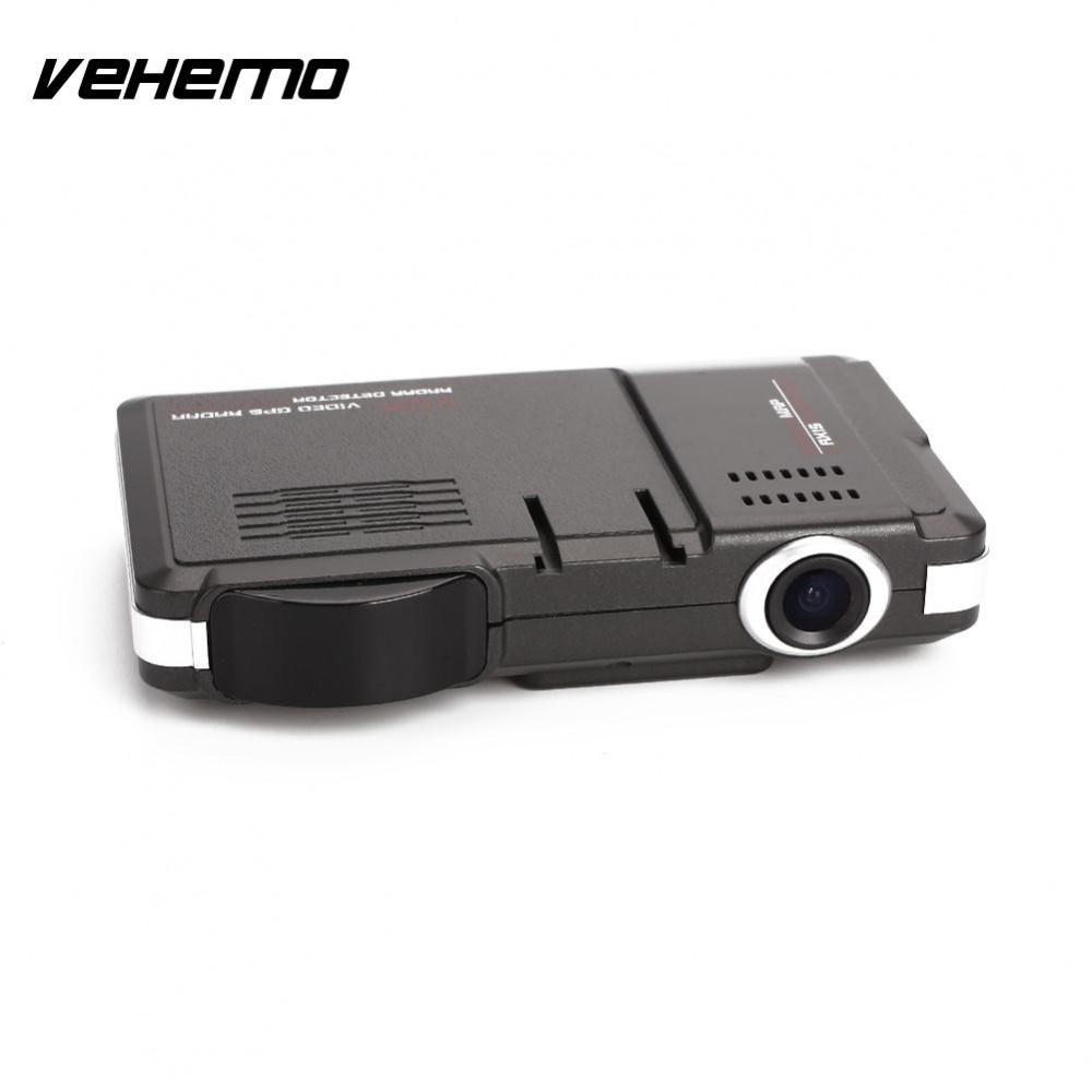 Vehemo 720P Car DVR Rocorder 360 Drgrees Car Speed Laser Voice Alert Warning Car Camera Radar for Recorder Dvr G-Sensor