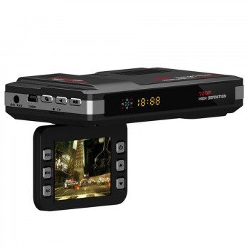 Anti Car Radar detector Laser Strelka 3 IN 1 DVR Camera Full HD 720P dvr dash video recorder GPS Logger Russian version