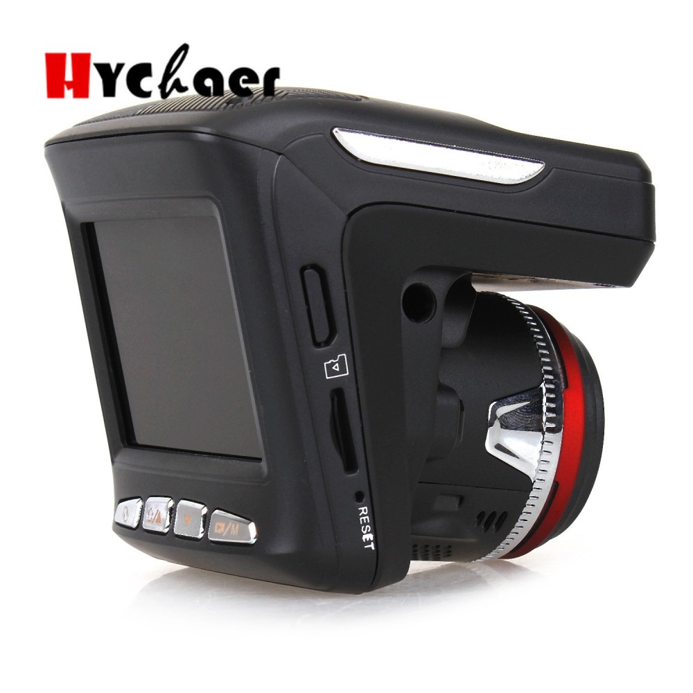Russian Voice 3 In 1 Car DVR Camera Anti Radar Detector Laser HD 1080P Built-in GPS Logger Alarm System Digital Video Recorder