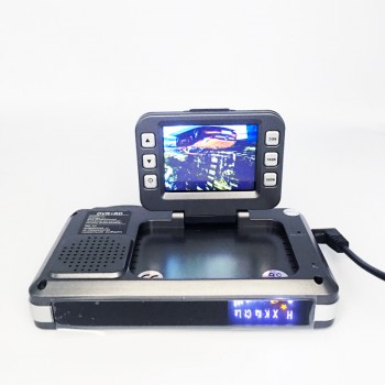 QUIDUX 2 in 1 Car DVR Radar Detector Dash Cam Anti Radar Night Vision 2.0 Inch HD LCD Display 720P Russian English Voice Dashcam