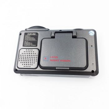 QUIDUX 2 in 1 Car DVR Radar Detector Dash Cam Anti Radar Night Vision 2.0 Inch HD LCD Display 720P Russian English Voice Dashcam