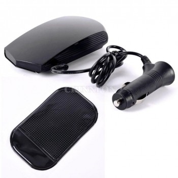 DHL 100PCS Stunning 360 Full Band GPS Speed Safety Car Radar Camera Detector Voice Alert LED (Color: Black)