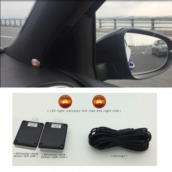 24GHz Millimeter Wave Radar Blind Spot Detection Car Warning Monitoring Lane Change Assistant Driving Security BLIS/BSM/SAS/BSD