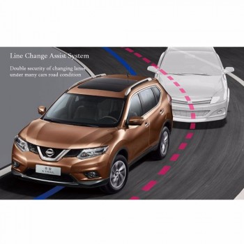 24GHz Millimeter Wave Radar Blind Spot Detection Car Warning Monitoring Lane Change Assistant Driving Security BLIS/BSM/SAS/BSD