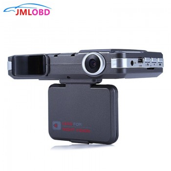 2 in 1 360 Degree Auto Radar Detectors Camera HD Dash Cam G-Sensor Safety Anti Police Speed Control Vehicle Radar Detection