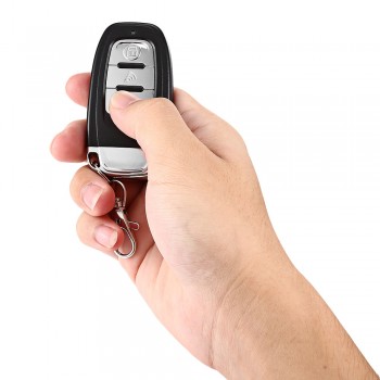 12V One Way Signalization System Auto No Key Entry Remote Control Push Button Start-Up Anti-Theft System Car Alarm System