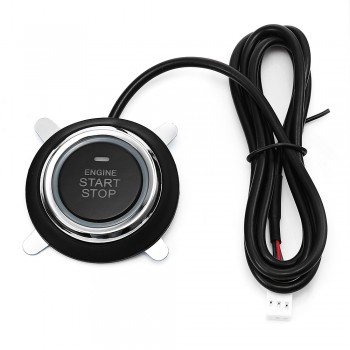 12V One Way Signalization System Auto No Key Entry Remote Control Push Button Start-Up Anti-Theft System Car Alarm System