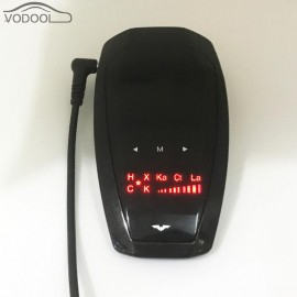 12V 360 Degree Full Band Vehicle Car Radar Detector Auto LED Display Anti GPS Speed Control Testing Voice Alert Alarm System