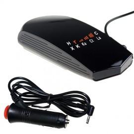 2018 Car detector Anti-Police Radar Detector V3-B LED Display Alert Laser Car Speed detectors with  Russian amp; English Voice