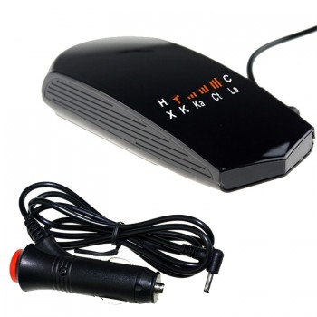 2018 Car detector Anti-Police Radar Detector V3-B LED Display Alert Laser Car Speed detectors with  Russian amp; English Voice