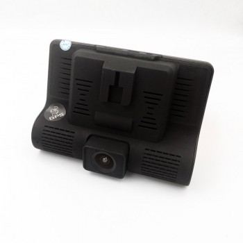 3 in 1 Car DVR Radar Detector 4.0 inch Dash camera GPS logger car radar tachograph Traffic warning Full HD 1080P3 lens