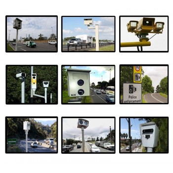 3 in 1 Car DVR Radar Detector 4.0 inch Dash camera GPS logger car radar tachograph Traffic warning Full HD 1080P3 lens