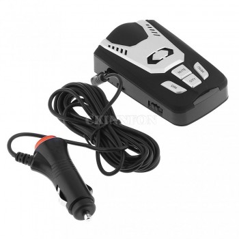 DHL 10PCS LG300 X K Ka Laser Car-detector Anti Radar Detector Voice Alarm with LED Screen Display Protect Driving Safety