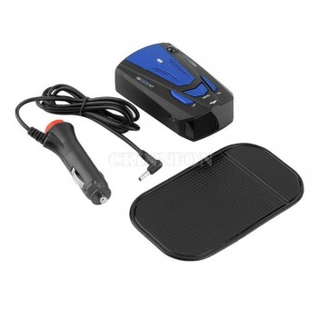 DHL 100PCS 1.5 LCD Display Car Speed Alarm System Radar Detector 16 Band X K Ka Laser VG-2 V7 LED