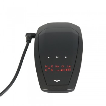 Car Radar Speedometer Detector Touch Operation Anti-jamming Vehicle Speed Voice Alert Alarm for Russian/English Car Accessories