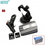 OkeyTech New Best E6 Car Radar Detector Warning Electronic Dog 360 Degree Speed Control Road Safety Warner Alarm Russian/English