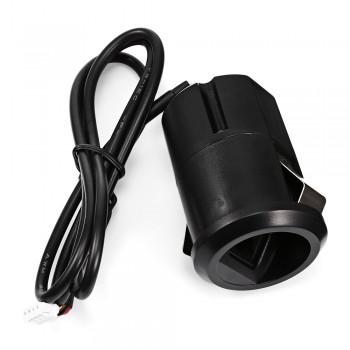 X2 12V Car Fingerprint Identification Car Alarm Remote Start-Up Anti-Theft System With Smart Delay Alarm Driving Lock Audible