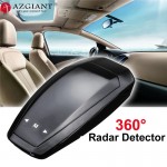 AZGIANT English Russian Radar Speed Control Detector LED display Drive Safely and Avoid Traffic Crash  Alarm System and Security