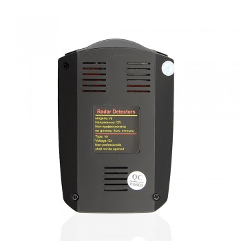 OkeyTech V9 Best Car Radar Detector 360 Degrees LED Display Alert Warning Anti Radar Detectors Russia / English Voice
