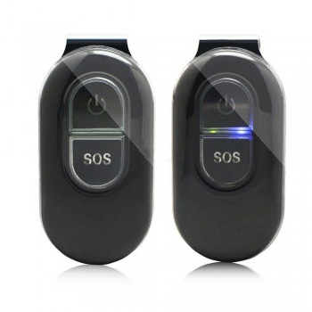 Waterproof Mini Person GPS Tracker with Google Map Tracking Pet Dog System LK106 Black