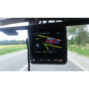 2.4 Russian Voice 3 in1 Car Radar Detector HD 1080P Car DVR Camera Video Radar Detector GPS Logger 150 degree lens G-Sensor