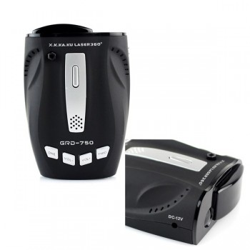 Car radar detector GDR-750 Best  Car Detector Ruissian amp; English version Voice radar detector Alert Car Speed Alarm System