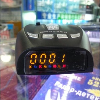 Car radar detector GDR-750 Best  Car Detector Ruissian amp; English version Voice radar detector Alert Car Speed Alarm System
