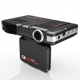 (With Russian voice ) 2.0 Car dvr 3 IN 1 Radar Detector STR8500 DVR GPS Logger HD 720P 140 Degree Angle Video Recorder