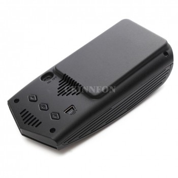 DHL 50PCS Stunning 360 Full Band GPS Speed Safety Car Radar Camera Detector Voice Alert LED (Color: Black)