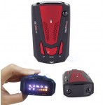by DHL or EMS 50 pieces V7 16 Band 360 Degree 1.5 LCD Display Digital Vehicle Speed Russian English Radar Laser Detector  E-dog