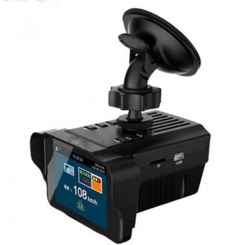 OBDTOOL H588 Car DVR Camera Recorder Anti Speed Radar Detector Combo 2in1 Russian or English Language