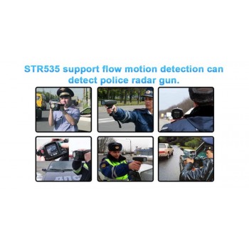 Anti Radar Car Radar Detector Laser Radar Detector Upgraded Version Voice Strelka Alarm System Russian Version