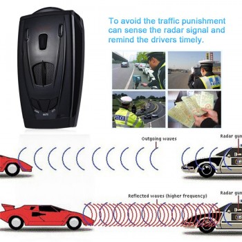 Anti Radar Car Radar Detector Laser Radar Detector Upgraded Version Voice Strelka Alarm System Russian Version