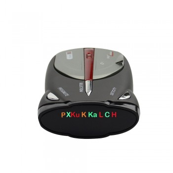 OkeyTech Best Radar Detector 16 Band Car Speed Laser Voice Alert Russian English Car Speed Radar Testing System for Car Trucker