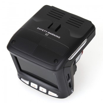 2 in 1 360 Degree Car Radar Detector DVR Vehicle Voice Alarm System Dash Cam Auto Radar Detection Full Band Laser Recorders