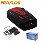 By DHL Fedex EMS 20 PCS 100% New Model Car Radar Detectors V7 for Car Speed Testing with 360 Degrees Signals + Russian amp; English