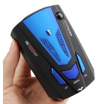 By DHL Fedex EMS 20 PCS 100% New Model Car Radar Detectors V7 for Car Speed Testing with 360 Degrees Signals + Russian amp; English
