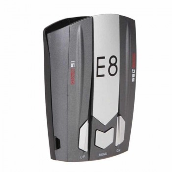 New E8 Car Radar Detector Voice Alert Anti Radar Detector LED Display Mobile Electronic Dog Speed Radar Detector LR10