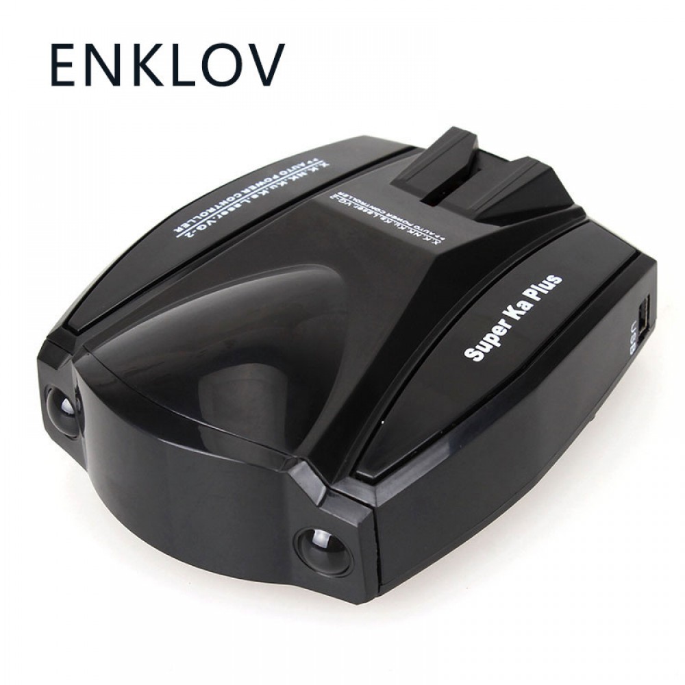 ENKLOV New Car model Mobile Speed Navigation Radar Detector Head Radar Tachometer car detector English Russian