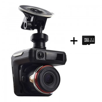 2 in 1 360 Degree Car Radar Detector DVR Vehicle Voice Alarm System Dash Cam Auto Radar Detection Full Band Laser Recorders