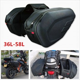 Komine SA212 motorized brigade riding saddle bag side bag really waterproof cover Can put down the helmet