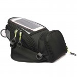 Motorcycle new fuel bag mobile phone navigation bag multifunctional small oil reservoir package magnetic fixed straps fixed