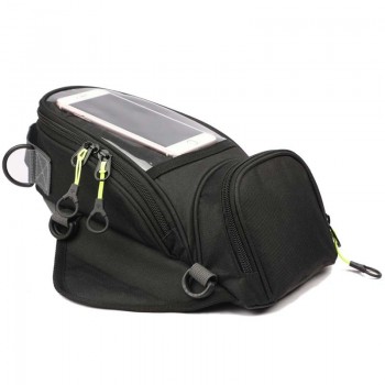 Motorcycle new fuel bag mobile phone navigation bag multifunctional small oil reservoir package magnetic fixed straps fixed
