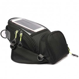motorcycle new fuel bag mobile phone navigation bag Multi-function Small oil tank package Magnetic fixed with straps fixed